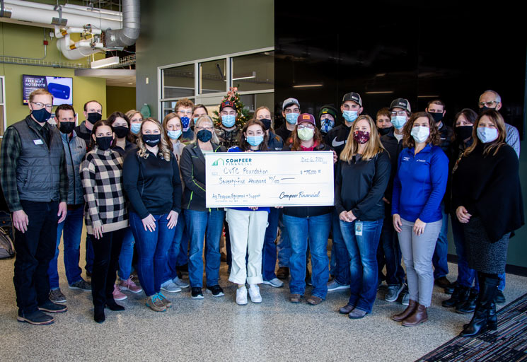 Image: CVTC Receives More Than $75K from Compeer Financial Agriculture and Rural Initiative