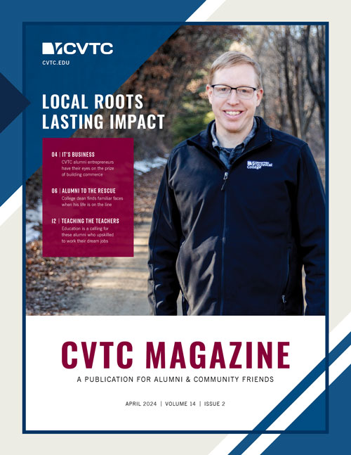Cover of CVTC Magazine