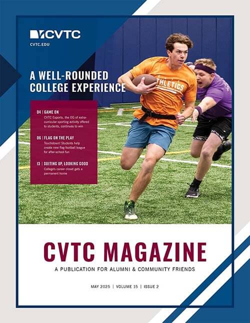 Cover of CVTC Magazine