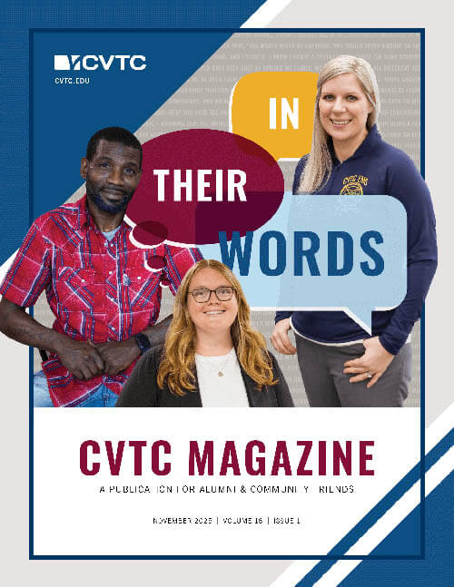 Cover of CVTC Magazine