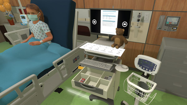 Open RN Virtual Simulation Screenshot