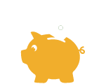 Piggy bank icon