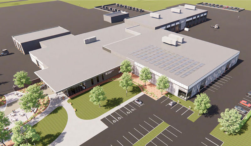 Proposed Transportation Education Center Construction