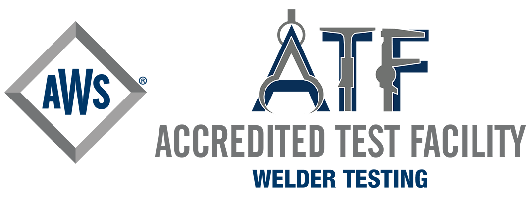 American Welding Society Accredited Testing Facility logo