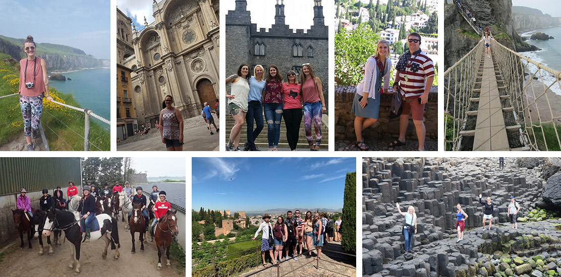 Photos from past study abroad trips