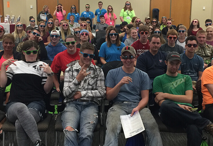 Students Wearing Sunglasses