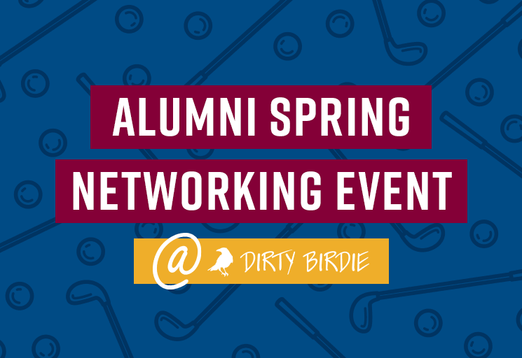 Alumni Spring Networking Event at the Dirty Birdie logo