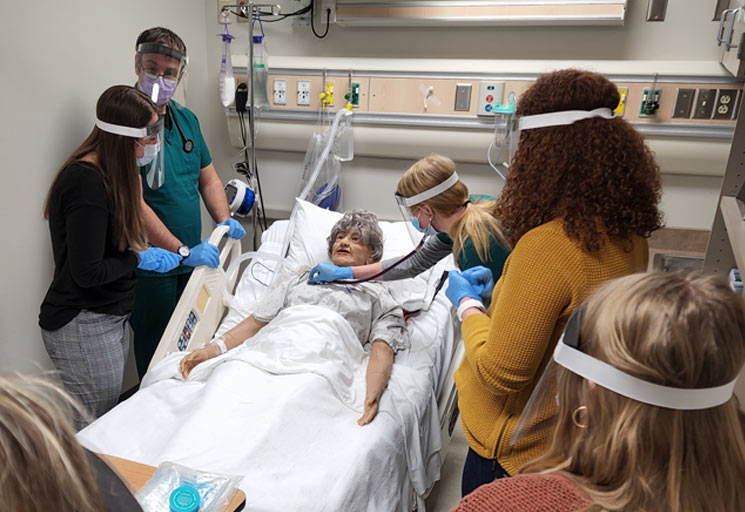 Image: CVTC, UWEC learn by combining skills in simulation lab