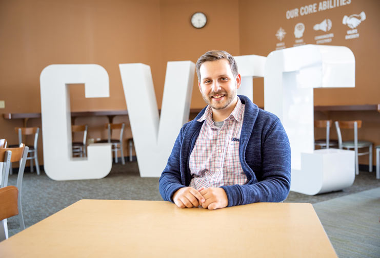 Image: CVTC IT grad lands work as cybersecurity analyst