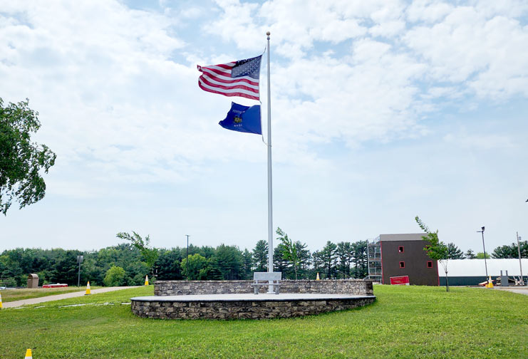 Image: CVTC honors emergency service members with Tribute Circle