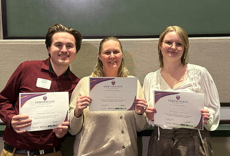 supply chain students who won competition