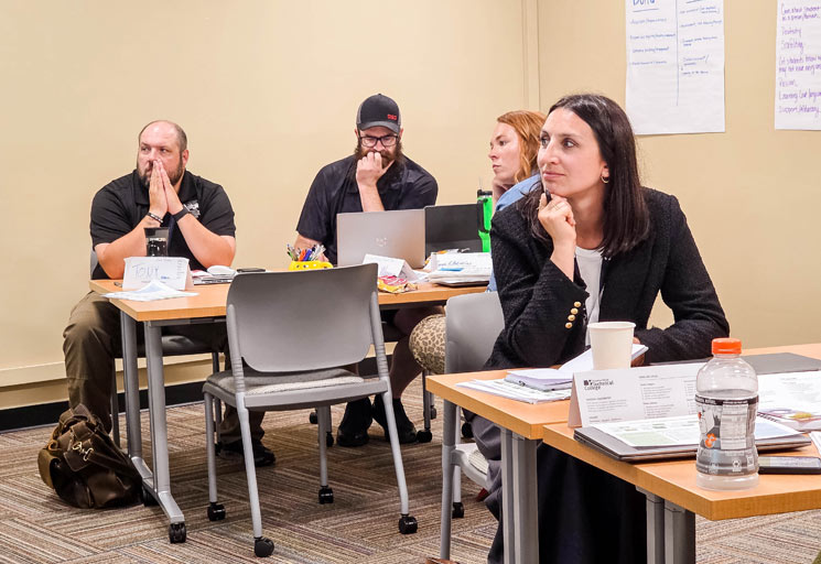New instructors at CVTC learn how to keep students engaged.