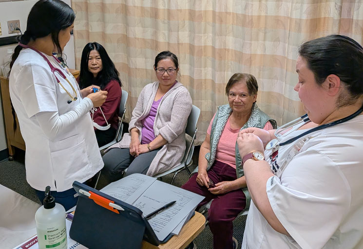 English Language Learners and nursing students at CVTC, all females