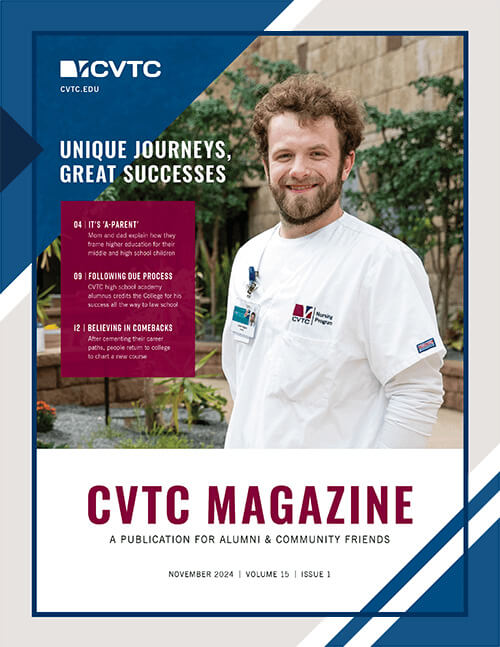 Cover of CVTC Magazine