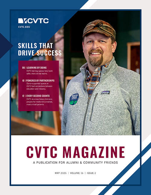 Cover of CVTC Magazine